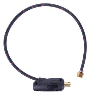 Wtyk SK35 z nakrętką 1/4G kpl. (wężyk czarny)