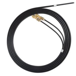 Prowadnik drutu stalowy powlekany podwójny(0.8 - 1.6mm) do podajnika spawarki laserowej