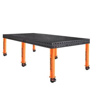 Stół spawalniczy SPARTUS MAXIMUS 3D 2400x1200x100mm | system D16 |